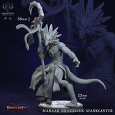 Drakkling Sparkcaster 3D-printed model